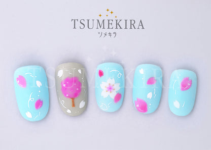 TSUMEKIRA YUMI LING × DANCING OF SPRING CHERRY BLOSSOM | NN-YML-101