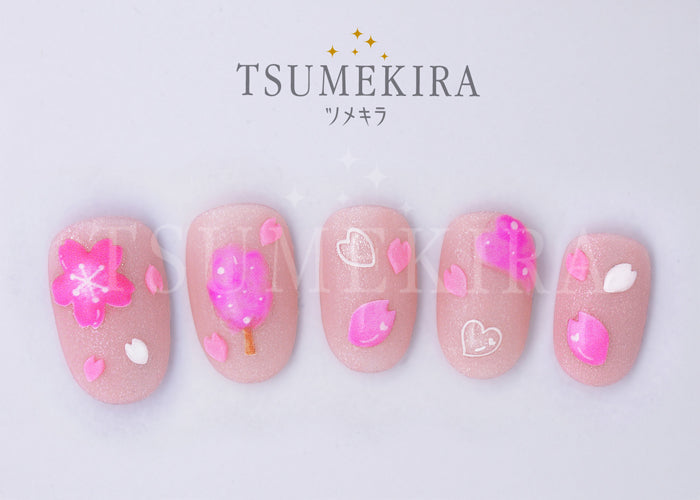 TSUMEKIRA YUMI LING × DANCING OF SPRING CHERRY BLOSSOM | NN-YML-101