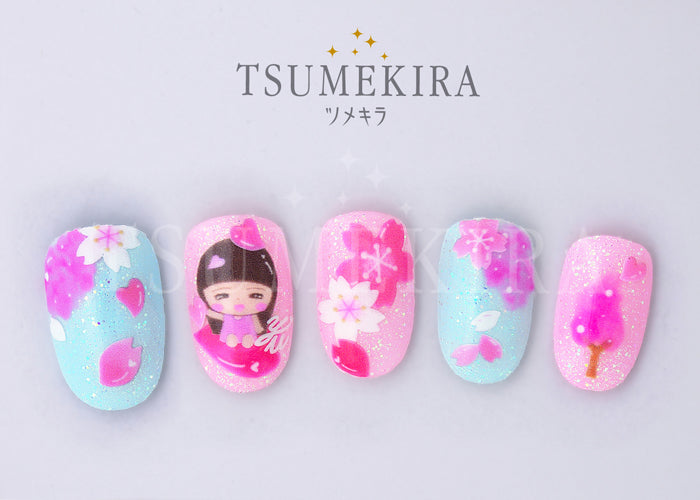 TSUMEKIRA YUMI LING × DANCING OF SPRING CHERRY BLOSSOM | NN-YML-101