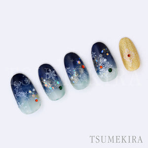 TSUMEKIRA SNOW CRYSTAL WHITE CHRISTMAS | NN-YUK-111