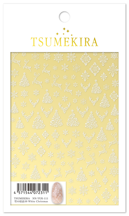 TSUMEKIRA SNOW CRYSTAL WHITE CHRISTMAS | NN-YUK-111