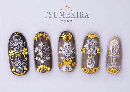 TSUMEKIRA COLORSNAIL YUU ×  EMBROIDERY LACE | NN-YUU-101