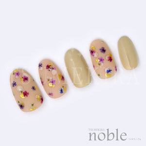 TSUMEKIRA 【NOBLE】 DRIED FLOWERS & GOLD LEAF 1 | NO-DFG-101