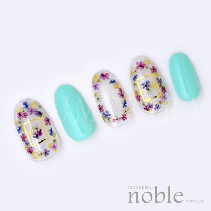 TSUMEKIRA 【NOBLE】 DRIED FLOWERS & GOLD LEAF 1 | NO-DFG-101