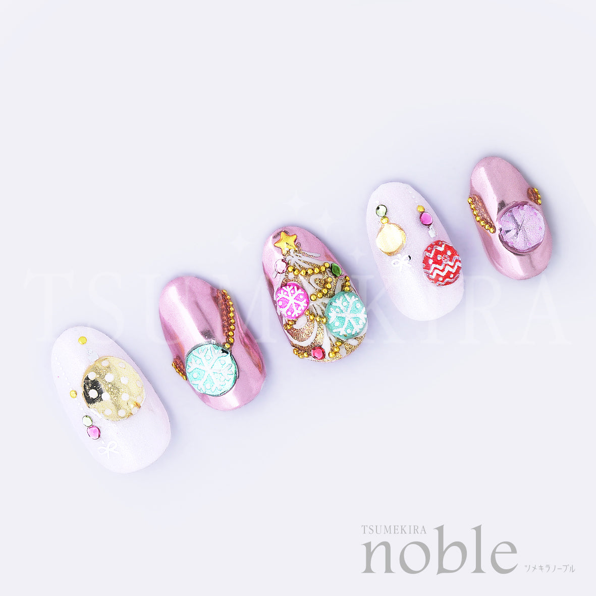 TSUMEKIRA 【NOBLE】 DOT CHRISTMAS | NO-DOC-101 [DISCONTINUED]