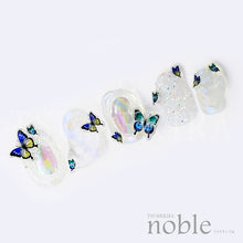 Load image into Gallery viewer, TSUMEKIRA 【NOBLE】 ELINA × METALLIC BUTTERFLY 2 | NO-ELN-102
