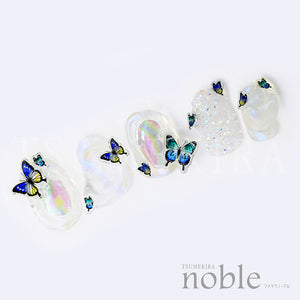 TSUMEKIRA 【NOBLE】 ELINA × METALLIC BUTTERFLY 2 | NO-ELN-102