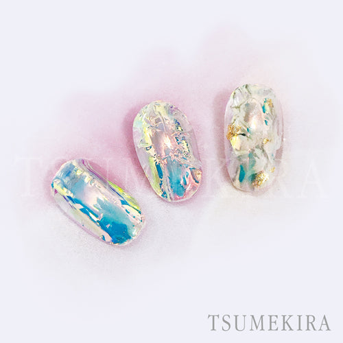 TSUMEKIRA AURORA FILM SEAL PLAIN SHEET | OH-PLS-101