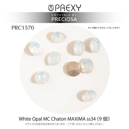 PRECIOSA CHATON WHITE OPAL MAXIMA V CUT