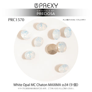 PRECIOSA CHATON WHITE OPAL MAXIMA V CUT