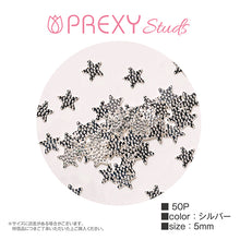 Load image into Gallery viewer, PREXY STUDS STAR ③ SILVER PRX4787
