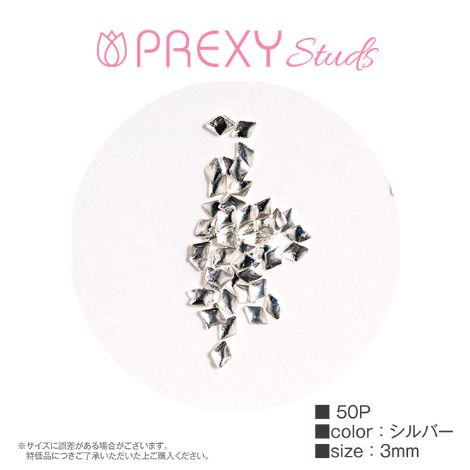 PREXY STUDS DIAMOND ① SILVER PRX4811