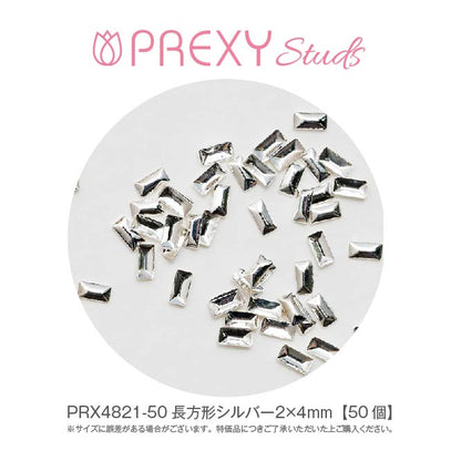 PREXY RECTANGLE SILVER