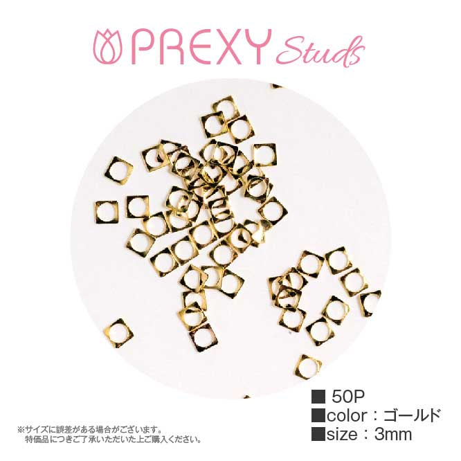 SQUARE FRAME GOLD (ROUND)