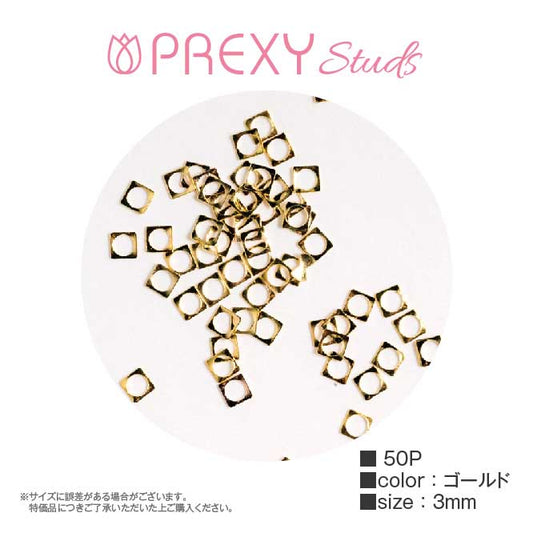 SQUARE FRAME GOLD (ROUND)