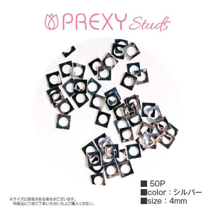 SQUARE FRAME SILVER (ROUND)