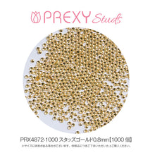 Load image into Gallery viewer, PREXY STUDS GOLD 0.8mm PRX4872
