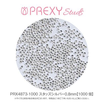 PREXY STUDS SILVER 0.8mm PRX4873