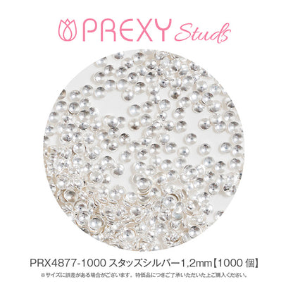 PREXY STUDS SILVER 1.2mm PRX4877