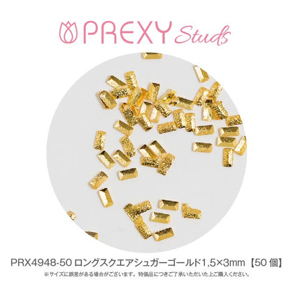 PREXY LONG SQUARE SUGAR GOLD