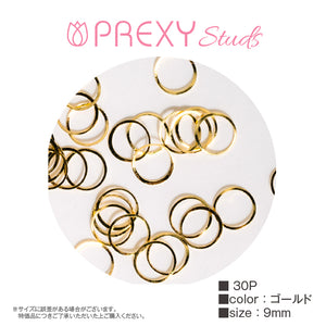 CURVED FRAME ROUND GOLD