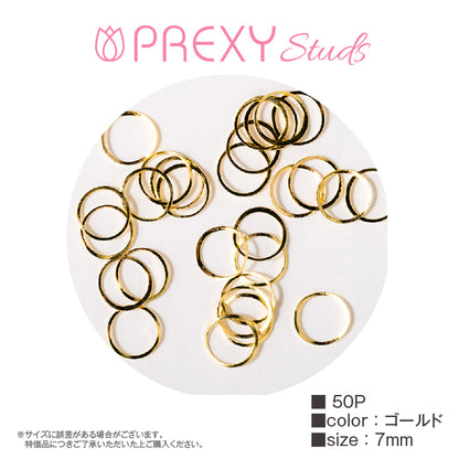 CURVED FRAME ROUND GOLD