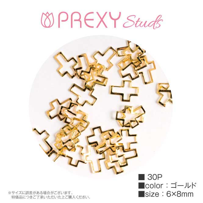CURVED FRAME CROSS GOLD PRX5018