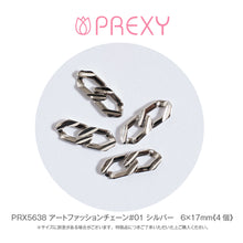 Load image into Gallery viewer, ART FASHION CHAIN #01 SILVER PRX5638
