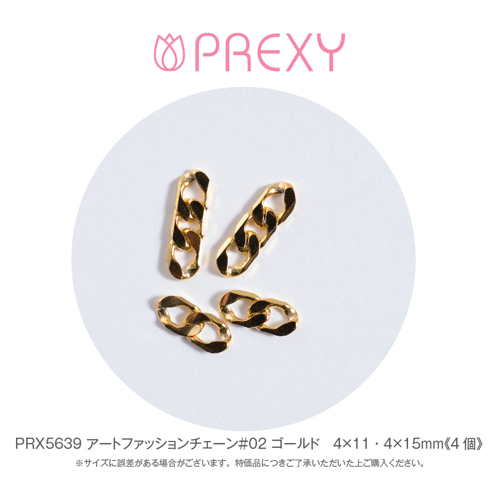 ART FASHION CHAIN #02 GOLD PRX5639