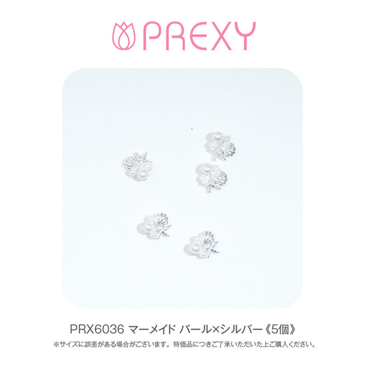 MERMAID PEARL X SILVER PRX6036