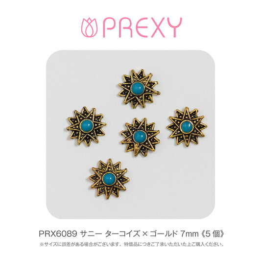 SUNNY TURQUOISE X GOLD