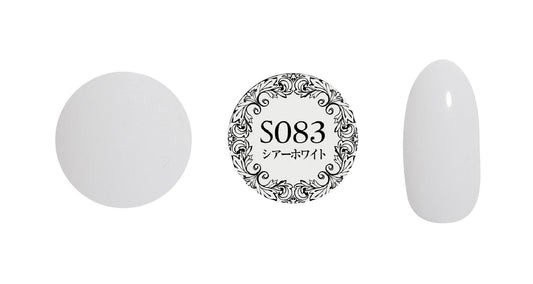 PREGEL MUSE S083 SHEER WHITE