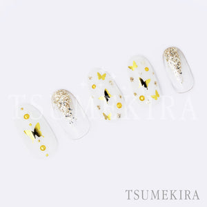 TSUMEKIRA BUTTERFLY SILHOUETTE GOLD | SG-BSA-101