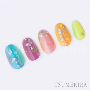 TSUMEKIRA BUTTERFLY SILHOUETTE AURORA | SG-BSA-102