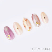 Load image into Gallery viewer, TSUMEKIRA BUTTERFLY SILHOUETTE CHAMPAGNE PINK | SG-BSA-103
