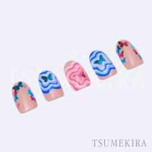 Load image into Gallery viewer, TSUMEKIRA LATIN WITCH × BUTTERFLY SILHOUETTE PINK |  SG-BSA-105
