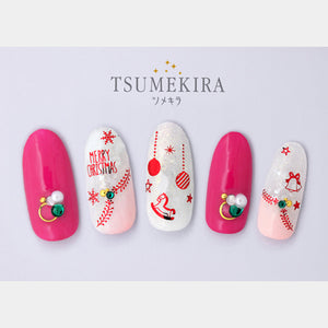 TSUMEKIRA CHRISTMAS ORNAMENT RED | SG-CRS-603 [DISCONTINUED]