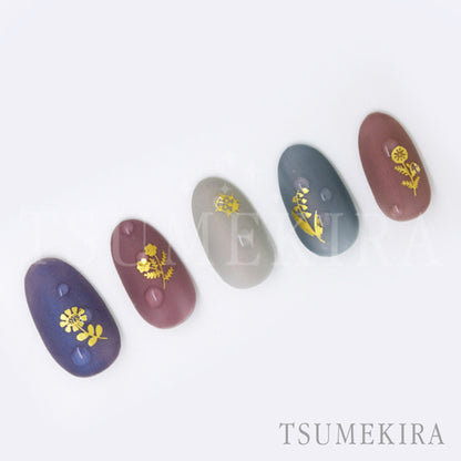 TSUMEKIRA FLICKA NAIL ARTS × NORDIC GARDEN GOLD | SG-FLI-106