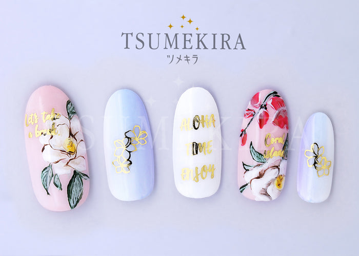 TSUMEKIRA HIDEKAZU × GOLD LETTER | SG-HDK-111