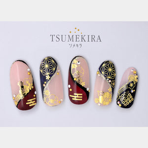 TSUMEKIRA FOIL JAPANESE PATTERN GOLD | SG-HWG-101