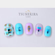 Load image into Gallery viewer, TSUMEKIRA ASAMI JINGU × METALLIC MESSAGE BLUE | SG-PRD-113 [DISCONTINUED]
