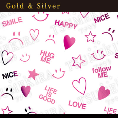 TSUMEKIRA ASAMI JINGU × METALLIC MESSAGE PINK | SG-PRD-112 [DISCONTINUED]