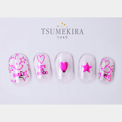 TSUMEKIRA ASAMI JINGU × METALLIC MESSAGE PINK | SG-PRD-112 [DISCONTINUED]