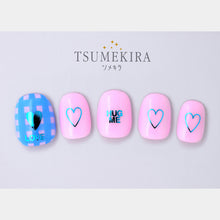 Load image into Gallery viewer, TSUMEKIRA ASAMI JINGU × METALLIC MESSAGE BLUE | SG-PRD-113 [DISCONTINUED]
