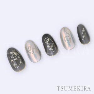 TSUMEKIRA SANZOU × ONE STROKE WRITING WHITE GOLD | SG-SNZ-105