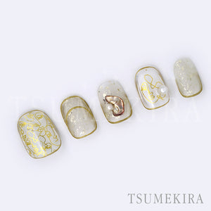 TSUMEKIRA SANZOU × ONE STROKE WRITING MATTE GOLD | SG-SNZ-106