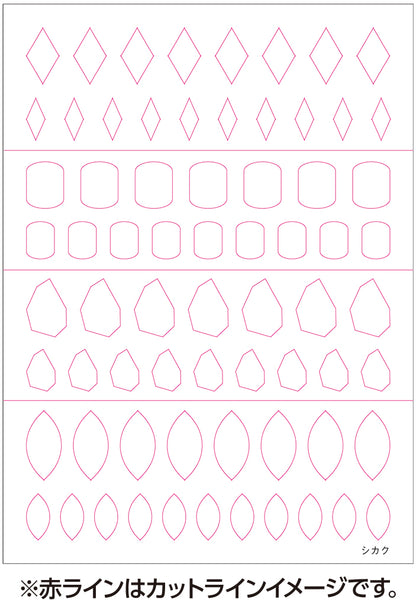 TSUMEKIRA YUKI HABUKA × PLAIN SHEET ANGULAR | SP-HBK-104