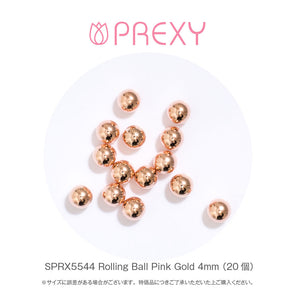 ROLLING BALL PINK GOLD