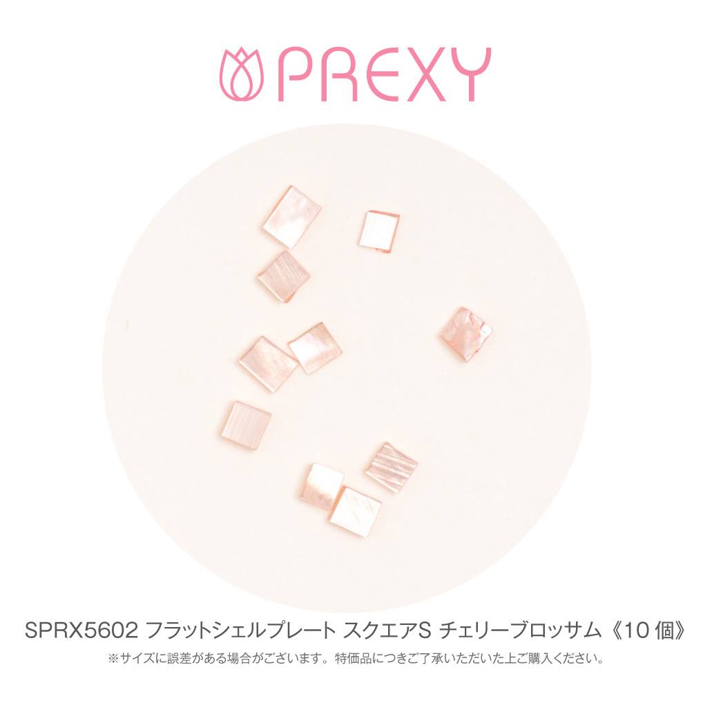SHELL PLATE FLAT SQUARE (S) CHERRY BLOSSOM SPRX5602