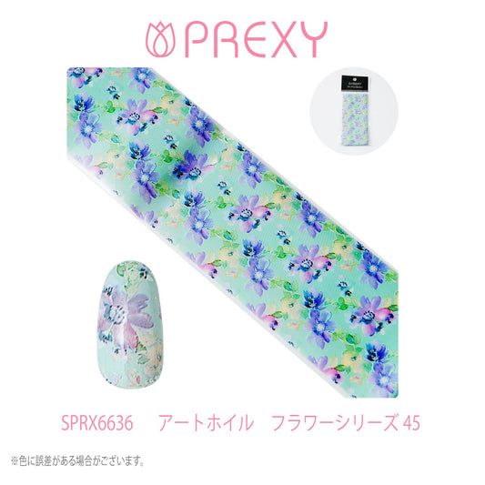 PREXY ART FOIL FLORAL SERIES SPRX6636